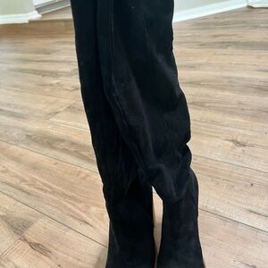 Altar'd State Black Heeled Boots